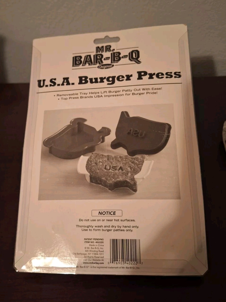 USA Burger Press by MR. BAR-B-Q Brand New gallery