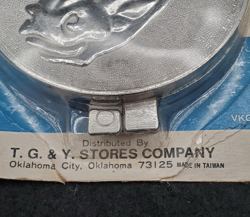 Vintage Hamburger Press Cow Steer Mold Patty Maker Aluminum TG&Y 3.5" NEW gallery