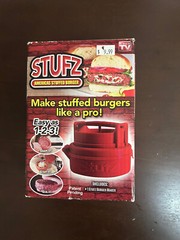 Stufz™ America’s Stuffed Burger Press Brand New Never Opened See Photos For Type