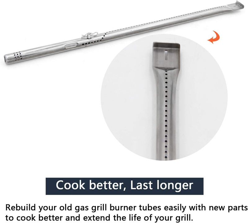Grill Heat Plats & Burner Crossover Tube Replacement for Char Broil TRU-Infrared gallery