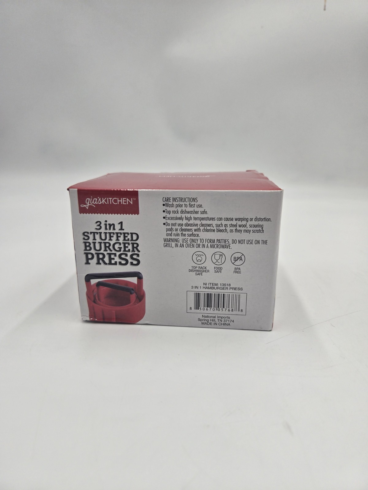 Mayme’s 3 in 1 stuffed Burger Press New In Box gallery
