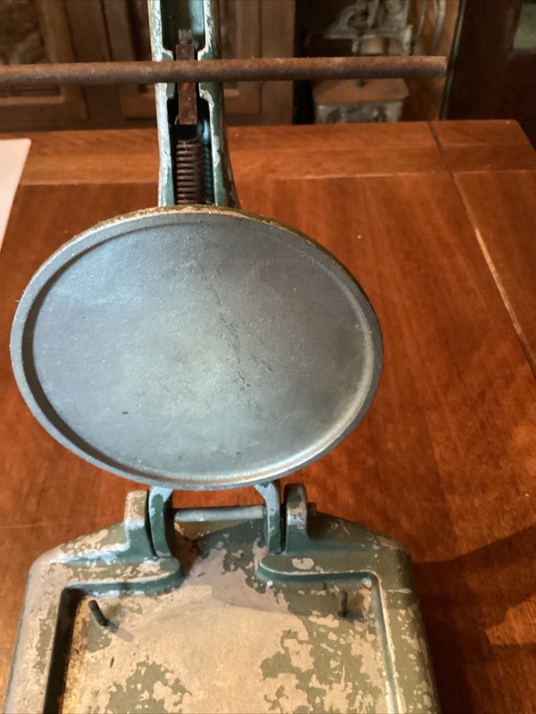 Vintage HOLLYMATIC 'Holly Jr' Hamburger 5" Patty Mold Press Machine Aluminum gallery