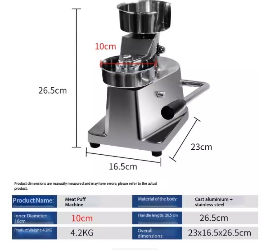 Meat Patty Press, Hamburger Patty Mold, Patty Press, Home-Use Beef Patty Press gallery