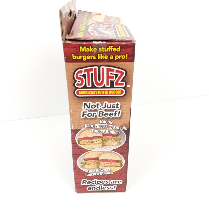 Stufz Stuffed Burger Press Hamburger Patty Maker As Seen On TV gallery