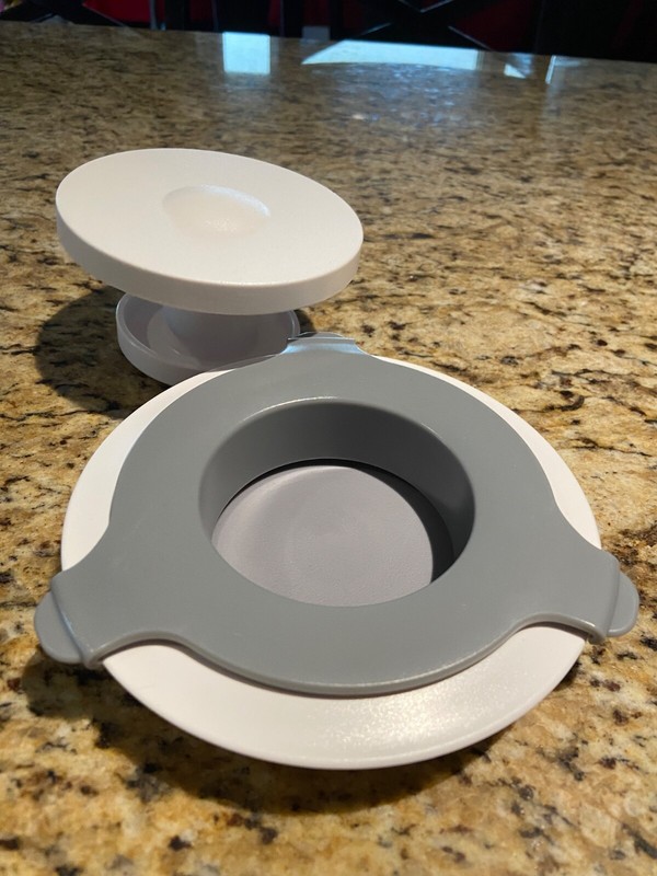 PAMPERED CHEF Burger & Slider Press Hamburger 3 Piece Set #1174 gallery