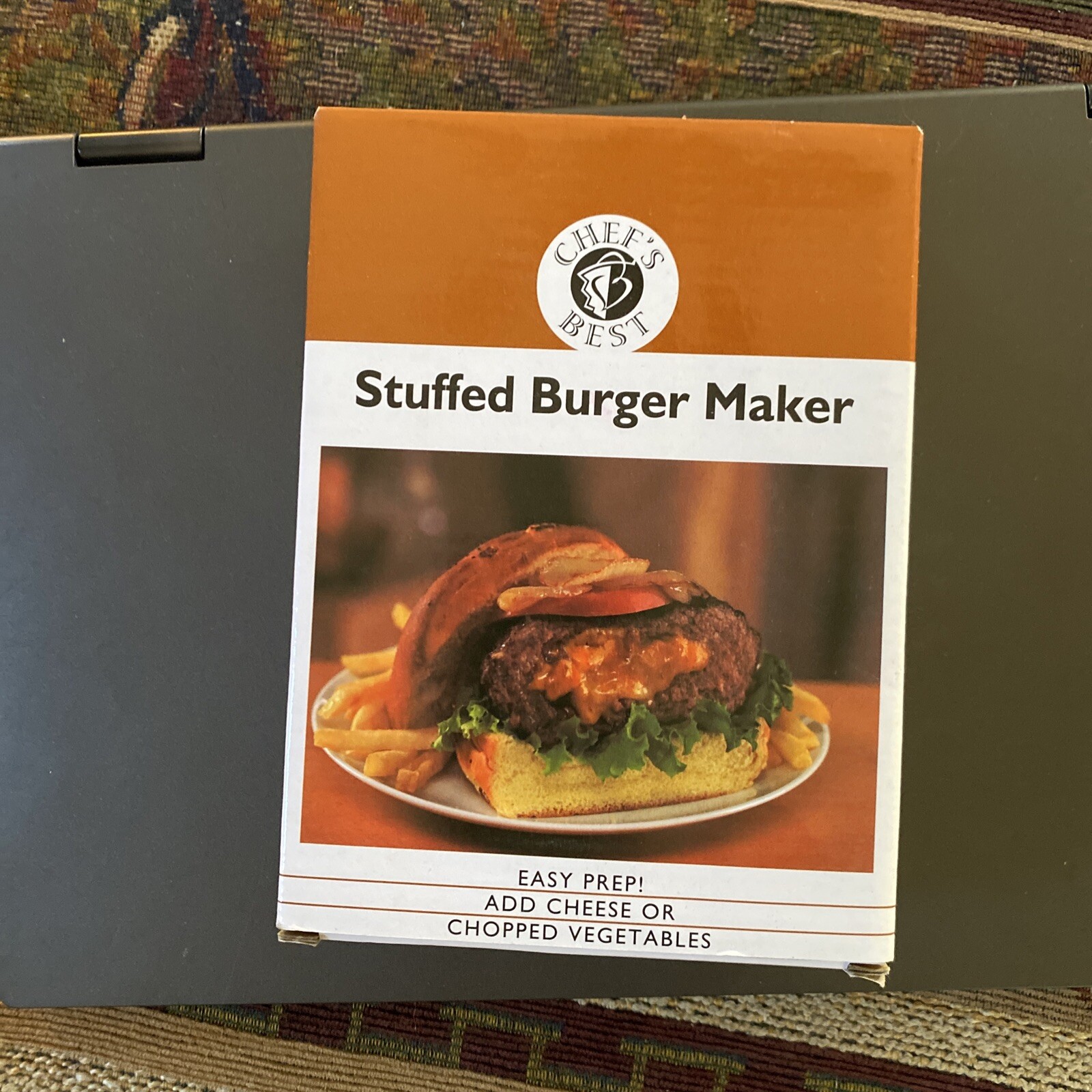 Chef's Best Stuffed Burger Maker-Gourmet-Styled Burgers-New gallery
