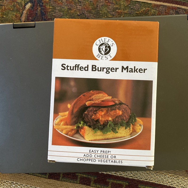 Chef's Best Stuffed Burger Maker-Gourmet-Styled Burgers-New gallery