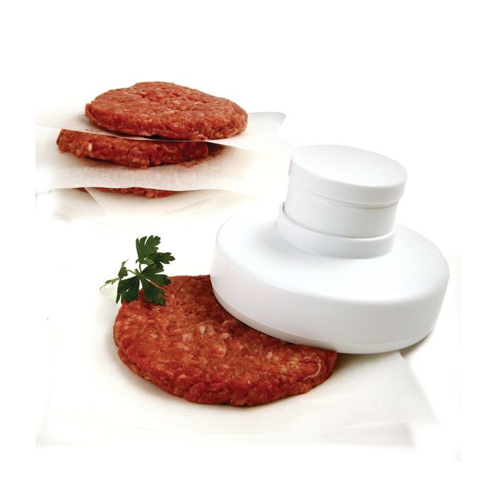 Norpro 4.5-Inch Hamburger Press, White gallery