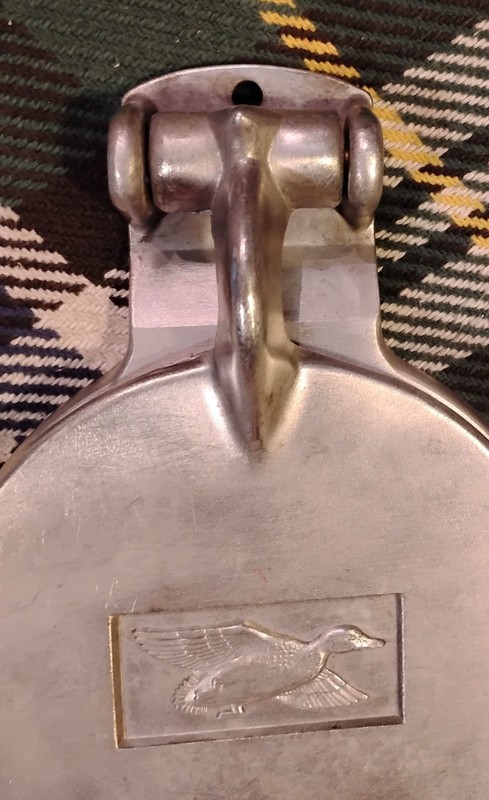 Vintage Hamburger Press Mallard Duck Design Die-cast Aluminum; Perfect Bun Size gallery