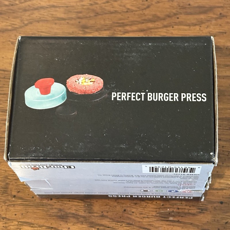 Char-Broil Perfect Burger Press- Makes Regular Burger Patties & Stuffed Patties gallery