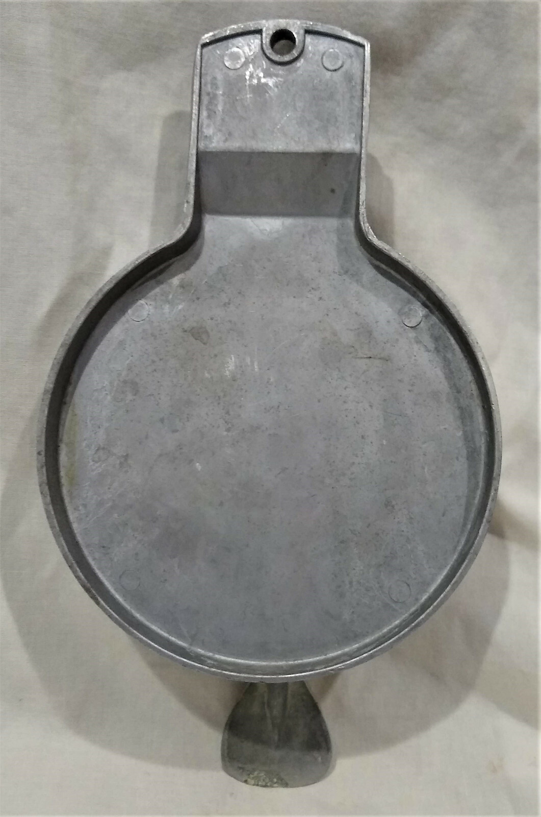 Vintage Aluminum/Metal Round 5" Hamburger Embossing Press--Goose/Duck/Pheasant gallery
