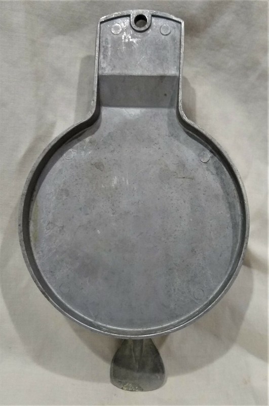 Vintage Aluminum/Metal Round 5" Hamburger Embossing Press--Goose/Duck/Pheasant gallery