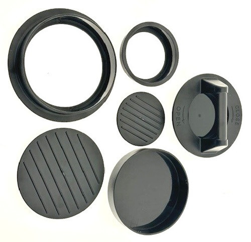 Ernesto Burger Press Set 6-Piece Burger Bun Molds Dishwasher Safe BPA-Free gallery