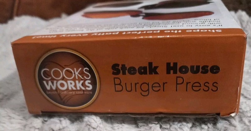 Cook's Works Steakhouse Burger Press New Stuff Them With Your Favorite Fillings gallery