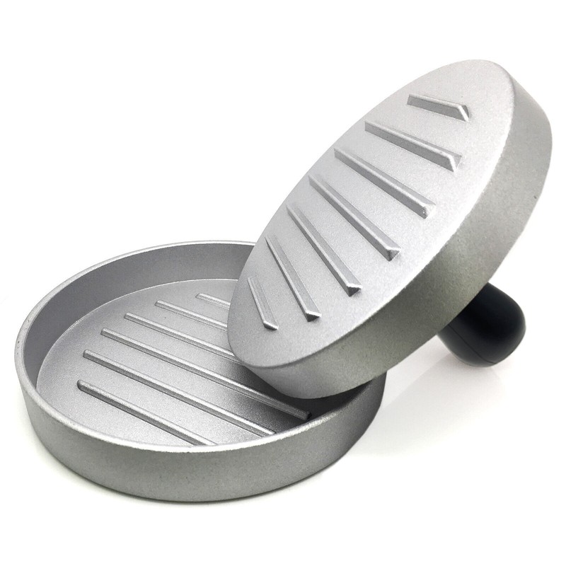 Hamburger Patty Maker Grill Press Large Round Burger Metal Mould Cooking Tools gallery