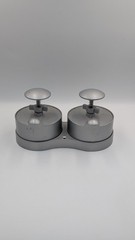 Weston Double Burger Press Adjustable Thickness Compacting Ejector Heavy Duty