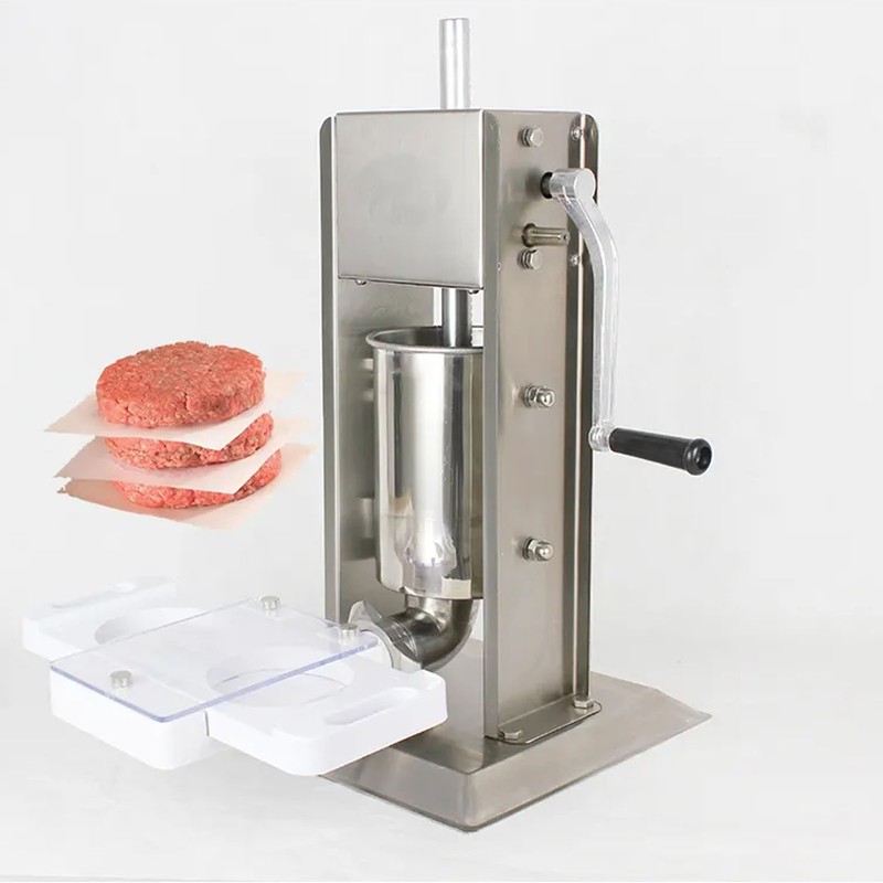 Hamburger Pressing Mould Maker Non Stick 2 Holes ABS Hamburger Press Patty M NEW gallery