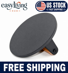 Cast Iron Smash Burger Press Heavy Duty Grill Meat Press Wooden Handle