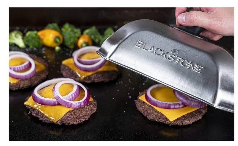 BLACKSTONE Smash Burger Kit, stainless steel BRAND NEW gallery