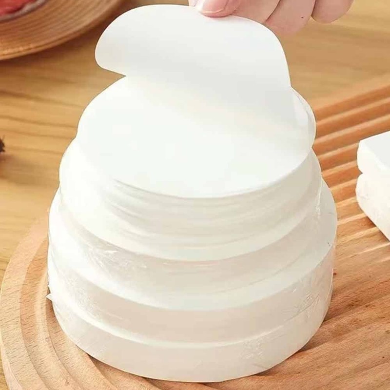 100 Pcs Non Stick Wax Discs 12cm Round for Hamburger Patty gallery