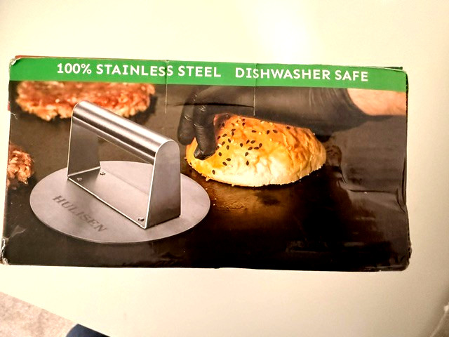Hulisen Stainless Steel Burger Smasher gallery