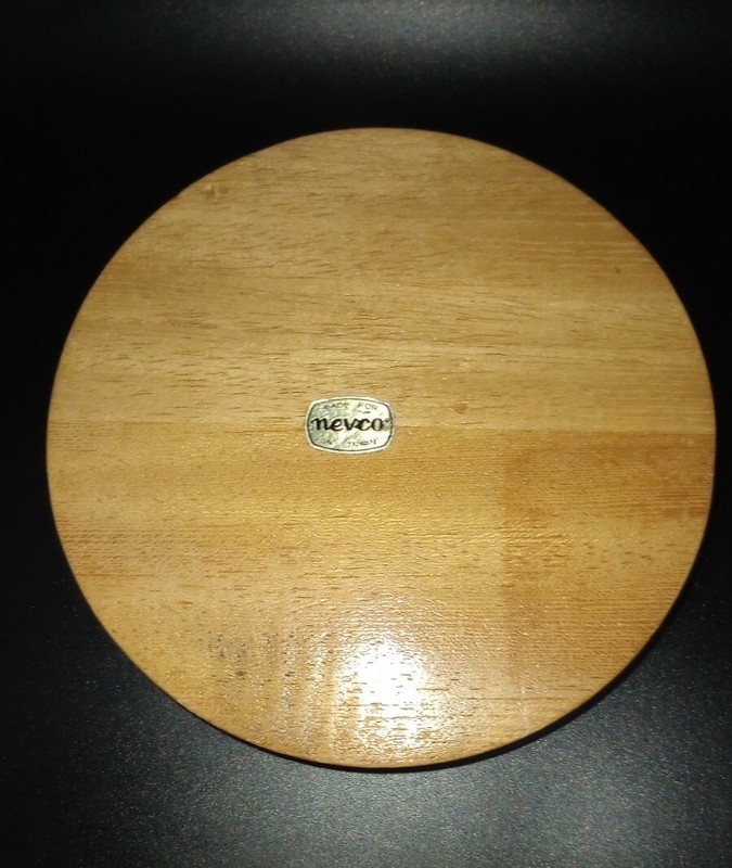 Vintage 1950's Hamburger Press / Wooden Hamburger Press / Vintage Kitsch Kitchen gallery