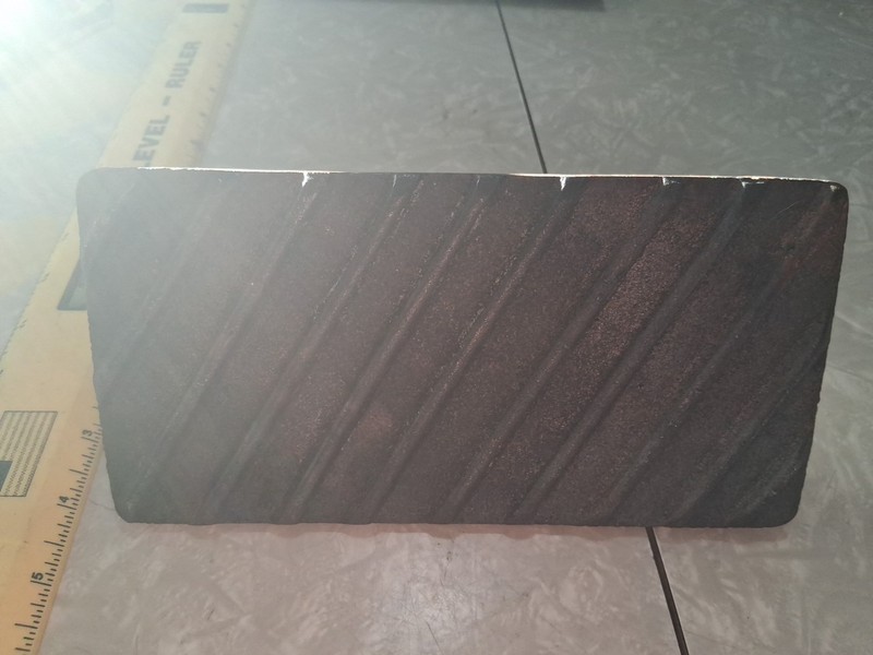 Sur La Table 8-3/4" X 4-1/2" Rectangular Cast Iron Grill Press W/Rosewood Handle gallery