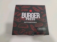 cast iron smash burger press new in box easy use BBQ tools
