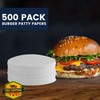 Yenmoz 4.5in Burger Patty Paper Rounds 500pc gallery