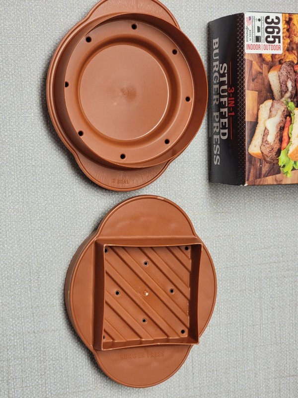 Nordic Ware 3 in 1 Stuffed Burger Press gallery
