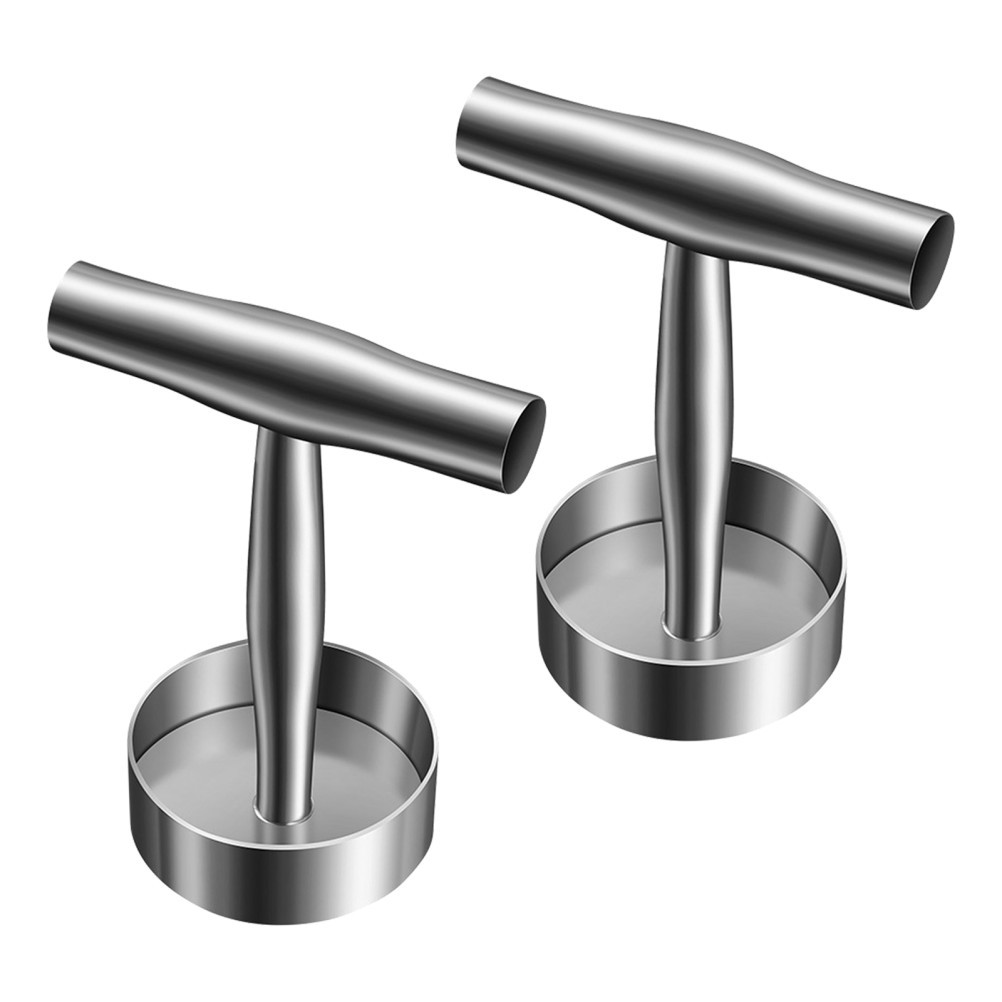 2 Pcs Burger Patty Smasher Press Grill Hamburger for Burgers Tool gallery