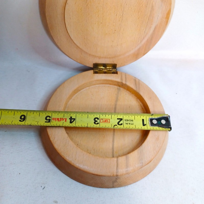 Wooden Hamburger Press Vintage Fighting Cocks Roosters Kitchy Cabincore gallery
