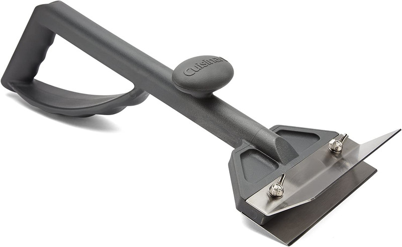 CSBK-400, Smashed Burger Kit, Cast Iron & CCB-500 Griddle Scraper, Six-Inch Wide gallery