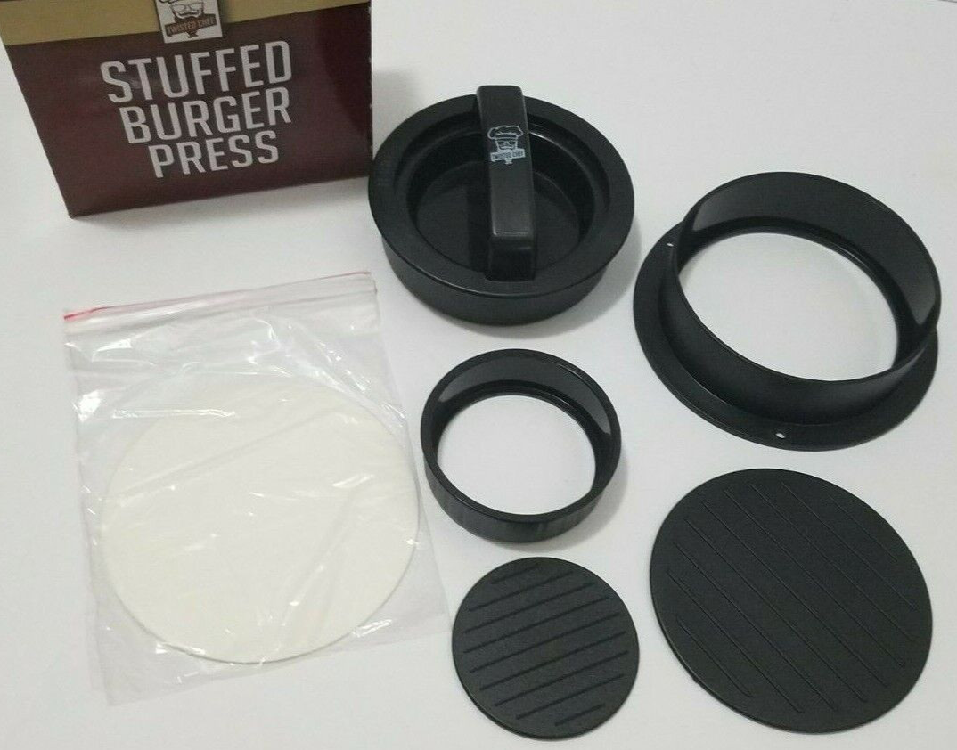 Stuffed Burger Press-Twisted Chef -Time Saving Meal, Cooking & Grill Preparation gallery