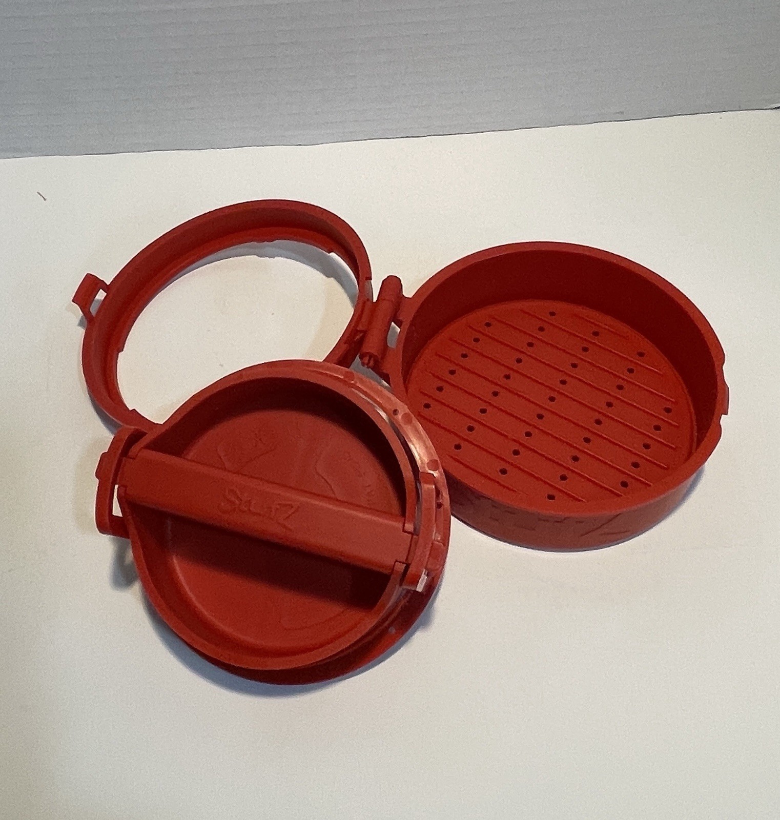 Stufz Stuffed Burger Press - Hamburger Patty Maker - As Seen On TV - Open Box gallery
