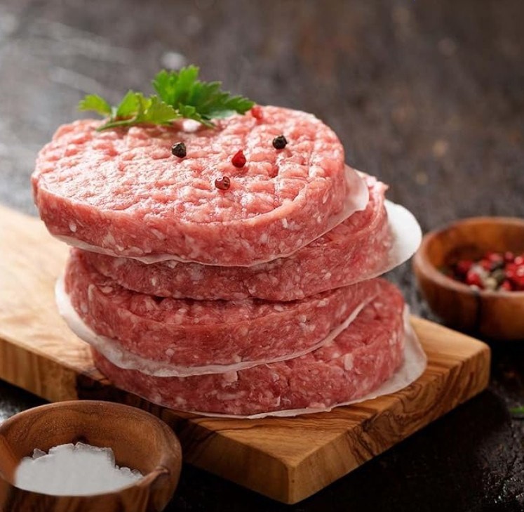100 Pcs Burger Patty Paper Hamburger Parchment Papers 4 Inch Non-Stick Round new gallery