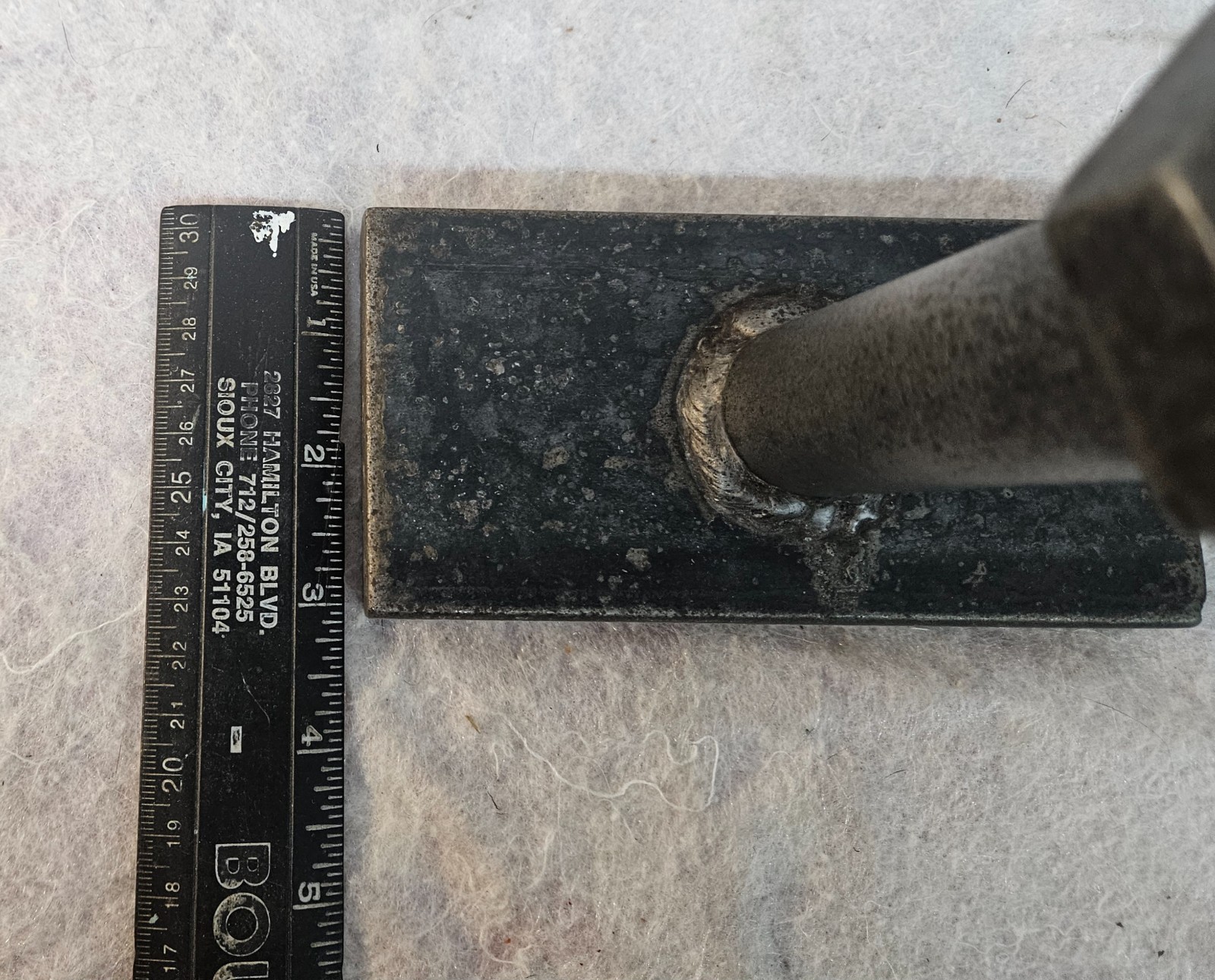 Vintage Solid Steel 6lb Smash Burger or BACON PRESS gallery