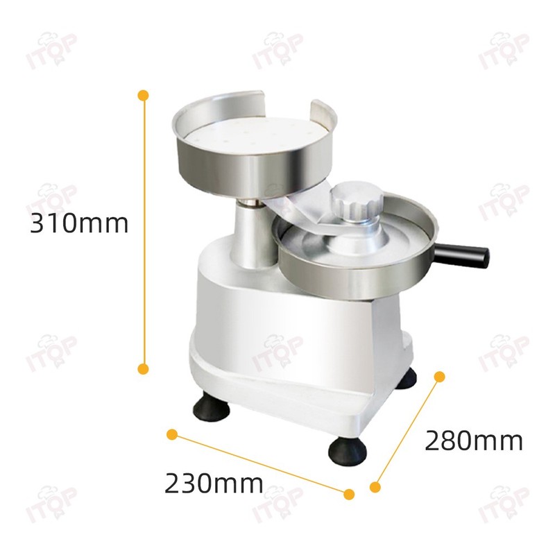 Stainless Manual Hamburger Patty Press Molding Machine Burger Meat Mold Maker gallery