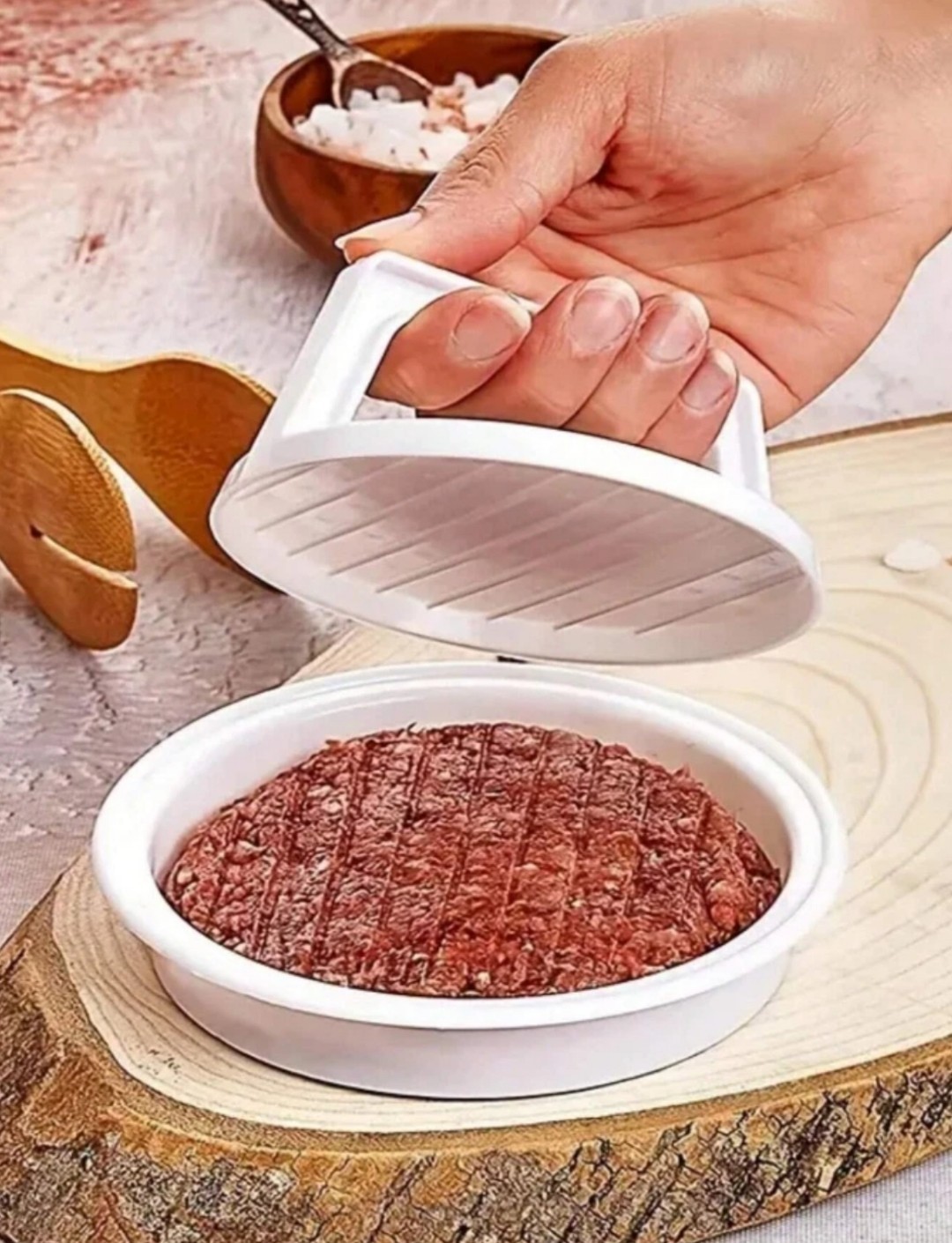 1pc Non-Stick Burger Patty Press - Hamburger Maker for BBQ & Kitchen Use (NEW) gallery