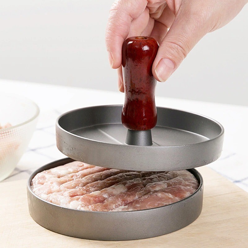 Kitchen Easy Meat Hamburger Meat Beef Grill Burger Press Patty Maker Mold tools gallery
