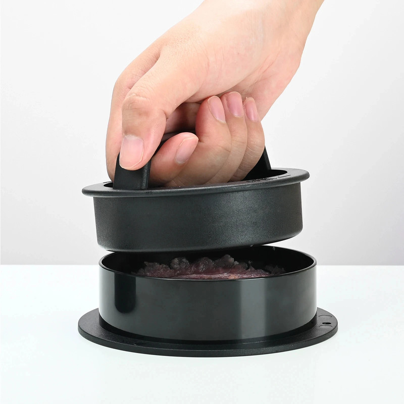 Manual Hamburger Meat Press Maker Rice Ball Mold round Beef Grill Burger Press P gallery