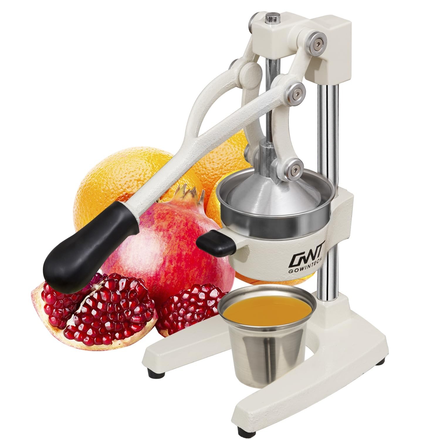 Commercial Heavy Duty Cast Iron Hand Press Manual Orange Citrus Lem... Fast Ship gallery