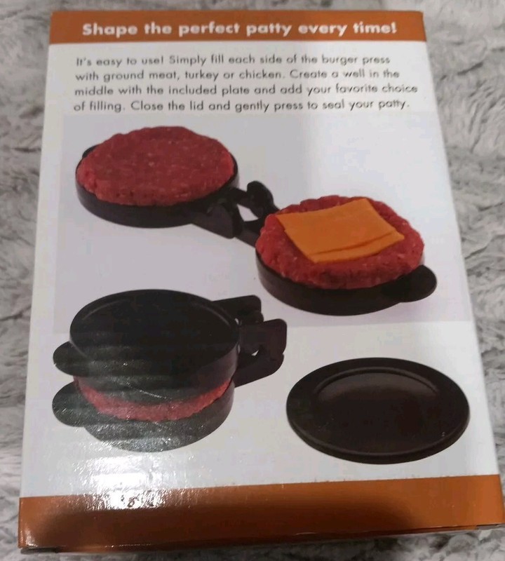Cook's Works Steakhouse Burger Press New Stuff Them With Your Favorite Fillings gallery