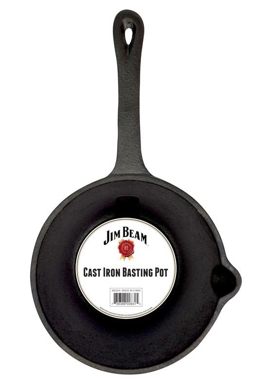 Jim Beam JB0204 Pre-Seasoned Heavy Duty Construction Cast Iron Bast... Fast Ship gallery