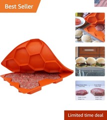 Ultimate Slider Maker: 10 Mini Patties & Freezer Safe for Perfect Grilling