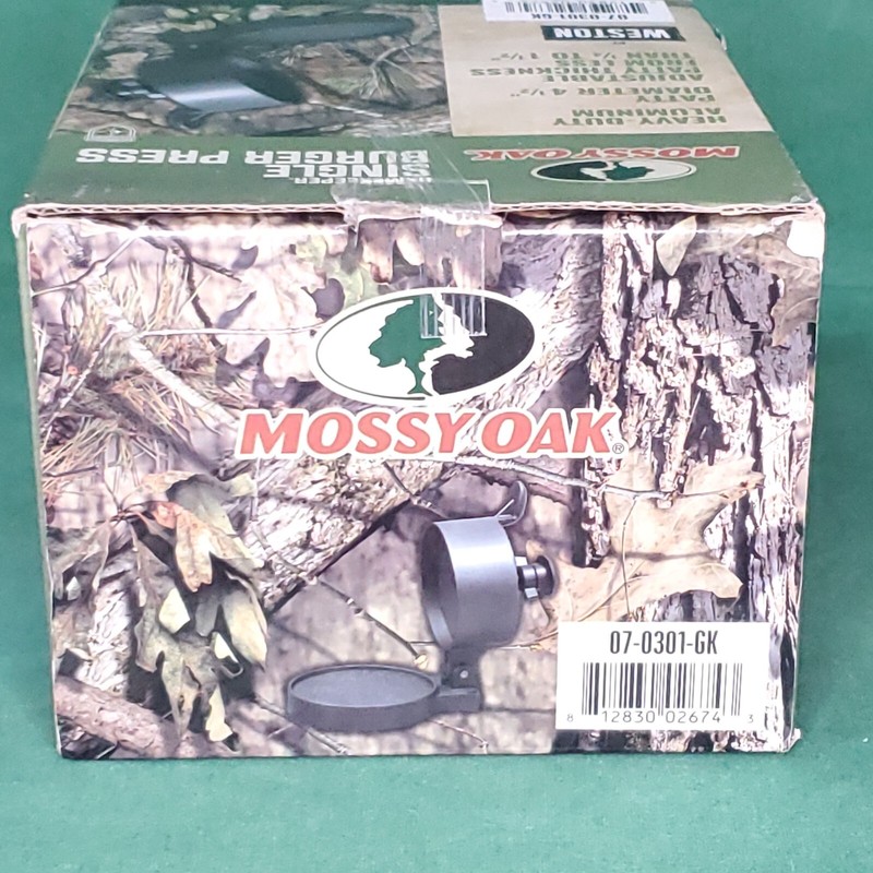 Weston Commerical Non-Stick Single Hamburger PRESS MOSSY OAK GAMEKEEPER gallery