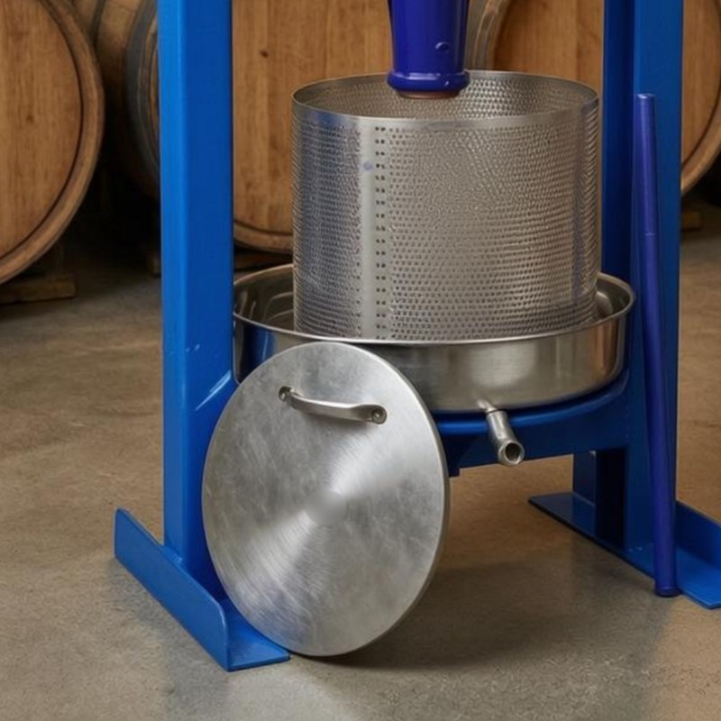 Wine Press Machine Perforated Fruit Wine Press Freestanding gallery