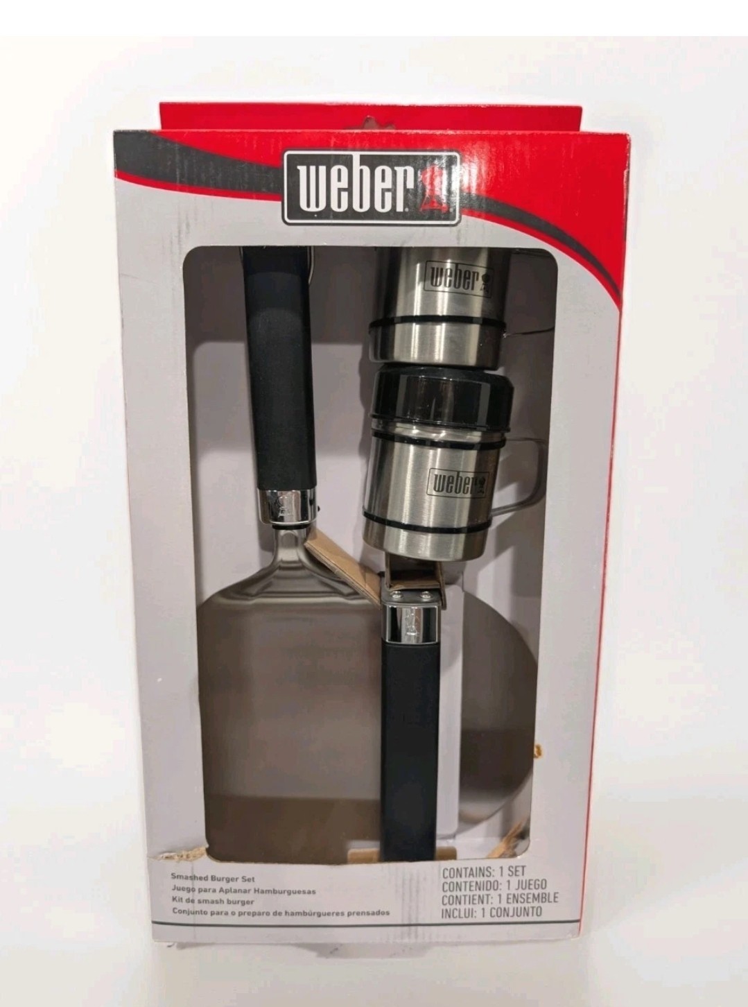 Weber Griddle Smashed Burger Set (New in box) gallery