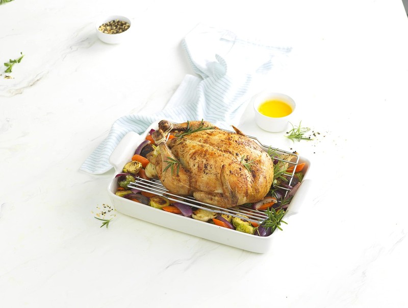 GoodCook Everyday Adjustable Roasting Rack 11.5 x 10.8", Roast gallery