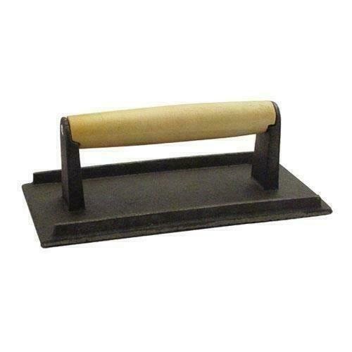 Winco SWA-9 Cast Iron Steak Weight, 5.25-Inch by 9-Inch gallery
